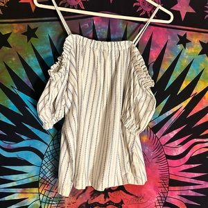 off the shoulder top from h&m